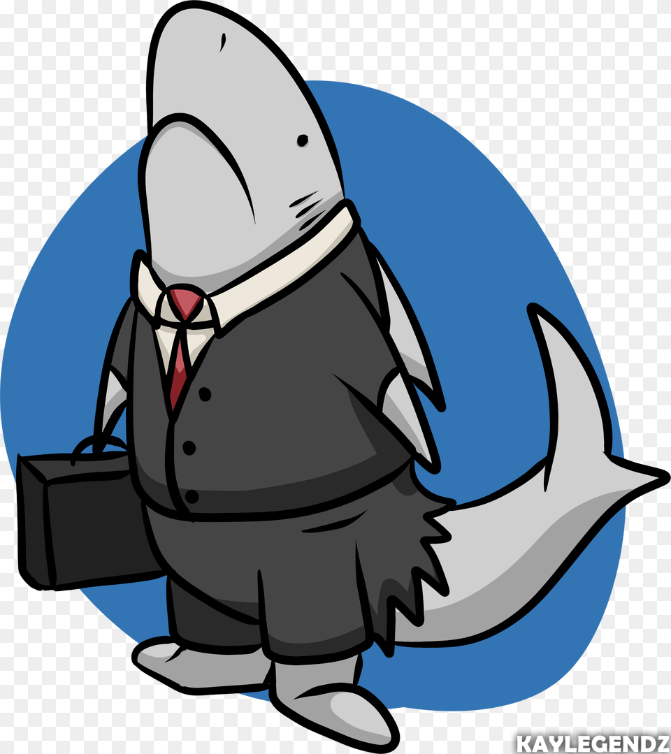 Business Shark By Kaylegendz Business Shark By Kaylegendz Business Shark, Animal, Sea Life, Fish Free Png Download