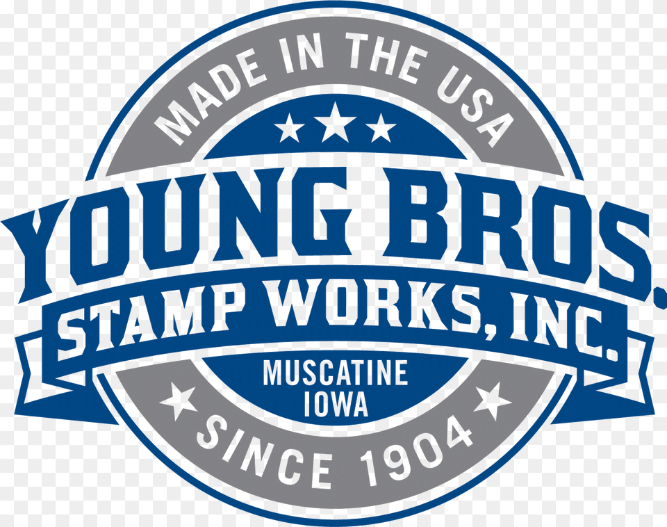 Business Software Used By Young Brothers Stamp Works Wgar, Badge, Logo, Symbol, Architecture Free Transparent Png