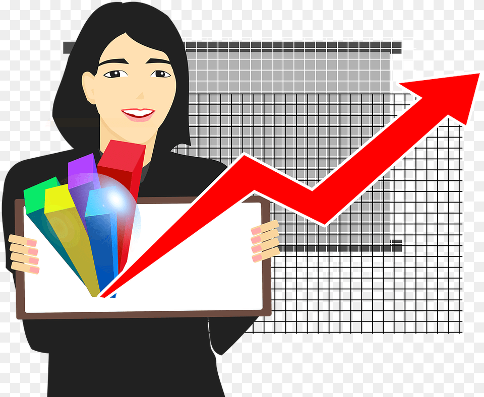 Business Woman Cartoon, Adult, Person, Female, Head Png Image