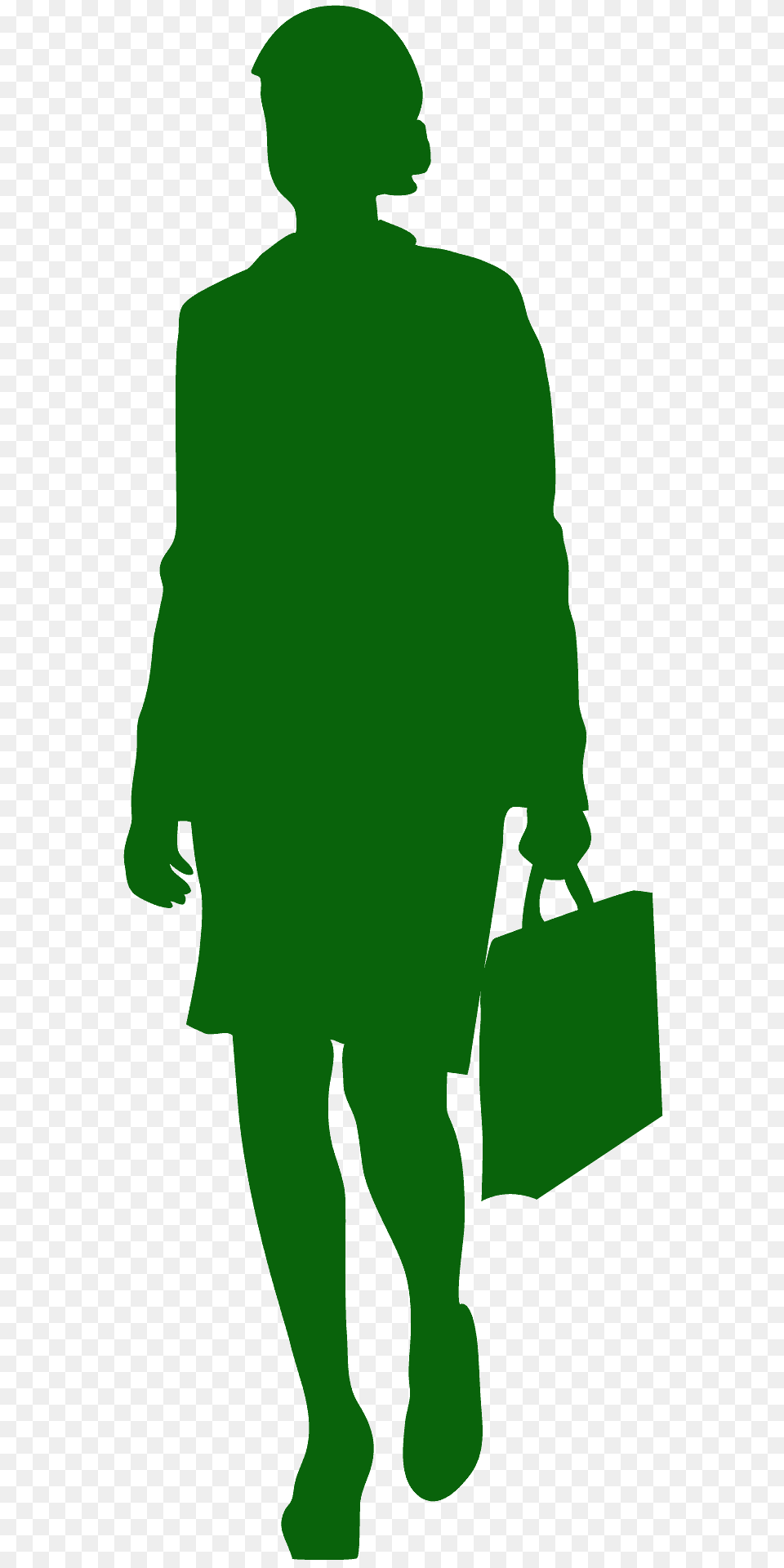 Business Woman Silhouette, Adult, Bag, Male, Man Png