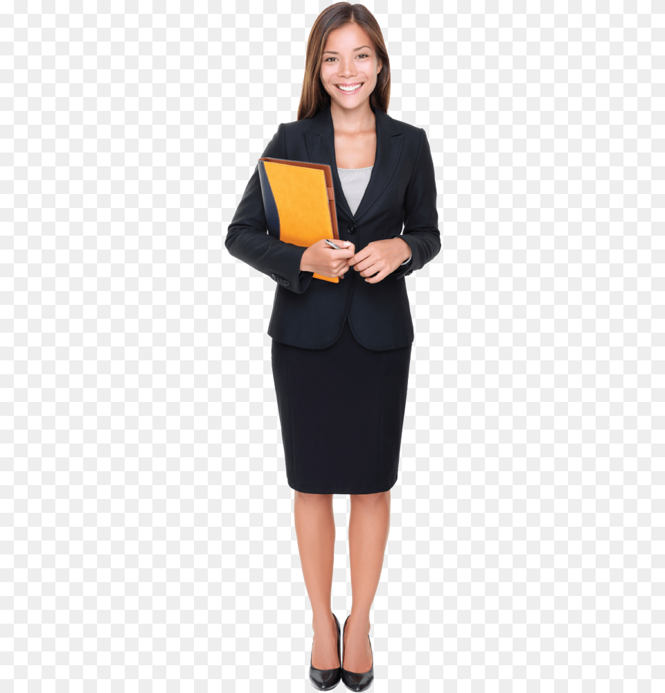 Business Woman Standing, Adult, Suit, Person, Formal Wear Png Image