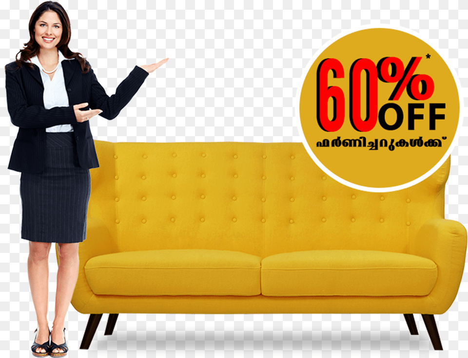 Business Woman Woman, Furniture, Couch, Adult, Person Free Png