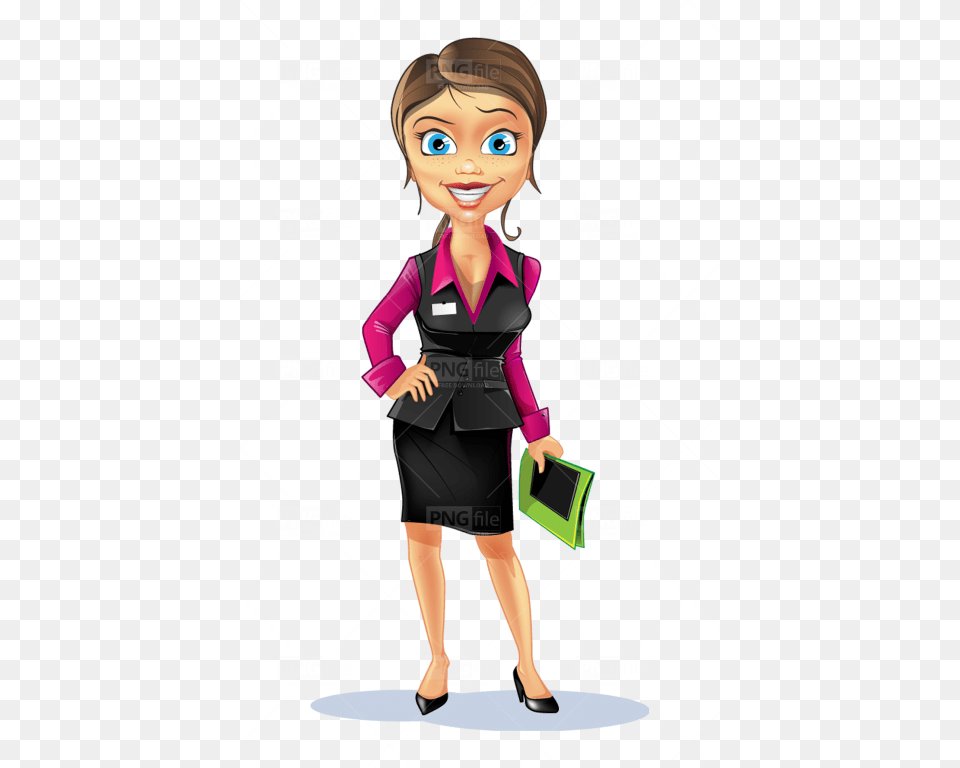 Business Women Cartoon Women Character, Photography, Woman, Adult, Person Free Png