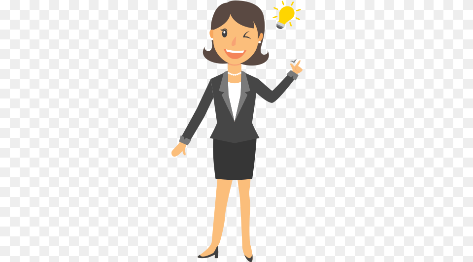 Business Women Image Business Woman Clipart, Person, Clothing, Long Sleeve, Sleeve Free Png Download