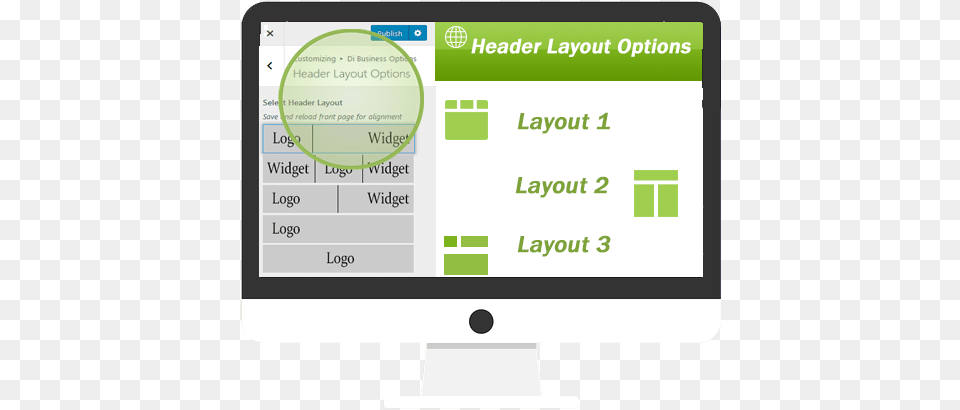 Business Wordpress Theme Headers Flat Panel Display, Text, Electronics, Screen, Computer Hardware Png Image
