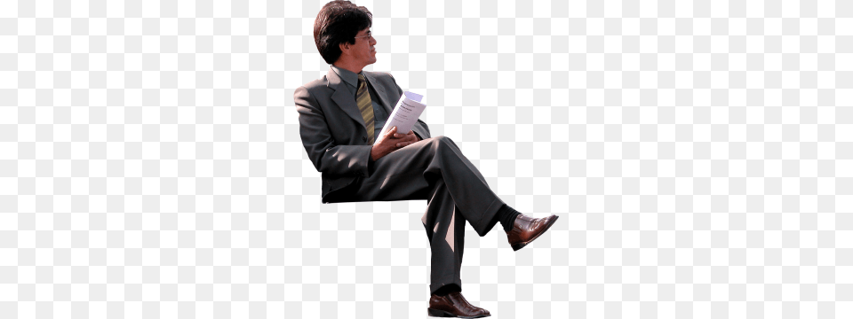 Businessman, Accessories, Suit, Sitting, Shoe Free Transparent Png