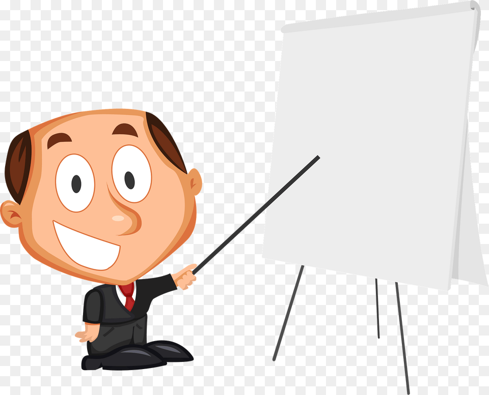 Businessman, Face, Head, Person, White Board Png Image