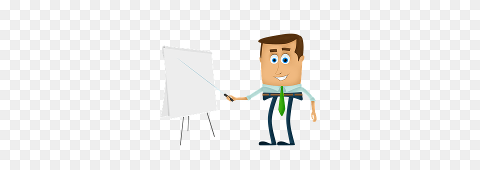 Businessman Person, Face, Head, White Board Free Png