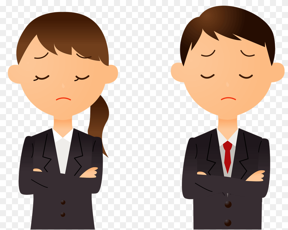 Businessman And Businesswoman Clipart, Suit, Formal Wear, Clothing, Coat Png