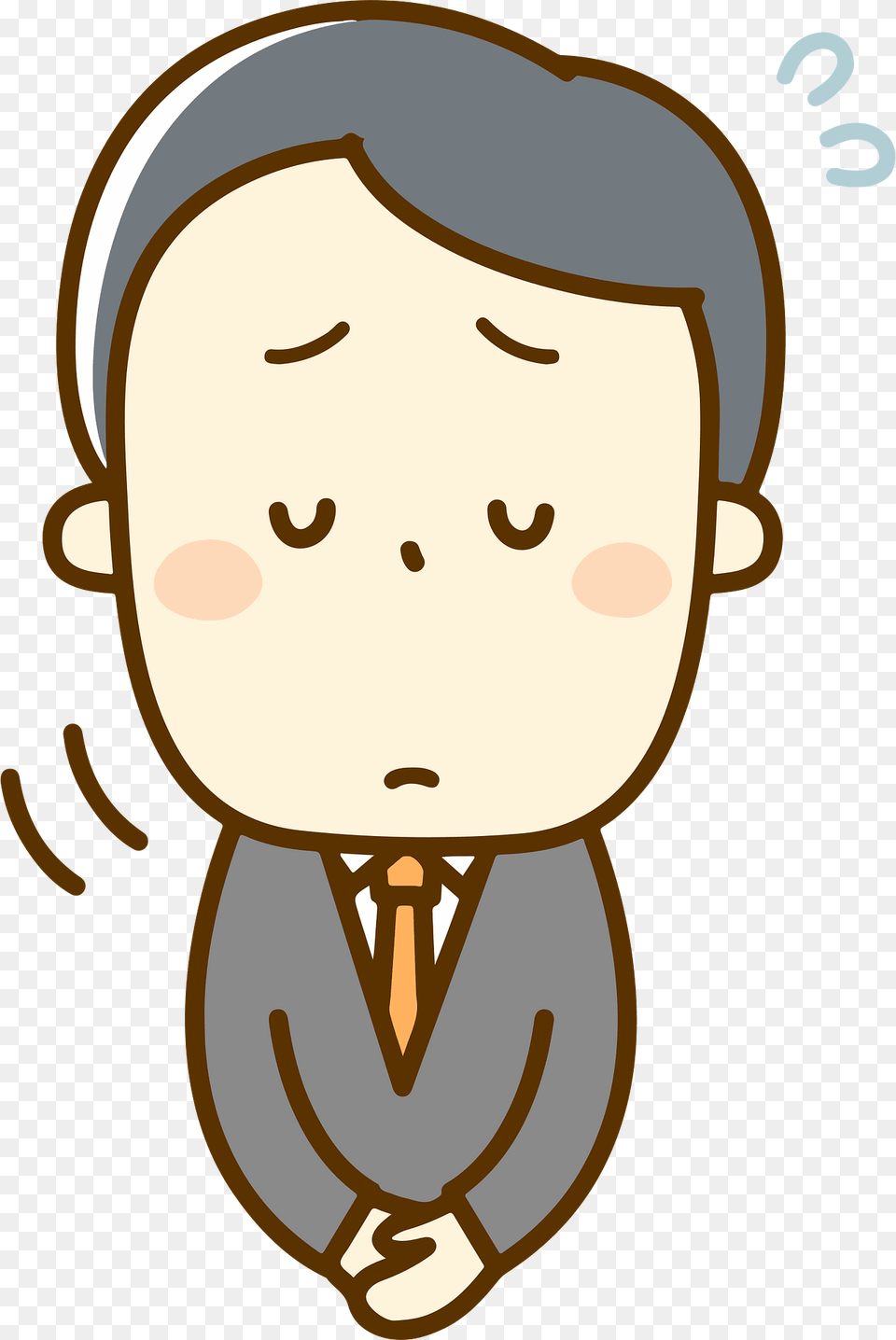 Businessman Apologize Clipart, People, Person, Baby, Face Free Transparent Png