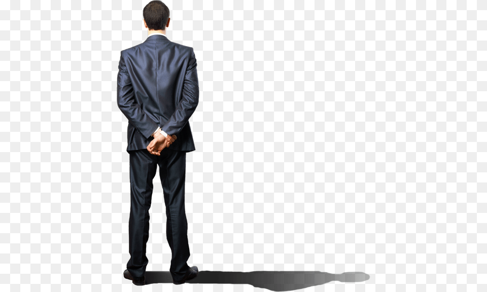Businessman Back Foresight And Innovation How Companies Are Coping, Suit, Jacket, Formal Wear, Coat Free Transparent Png