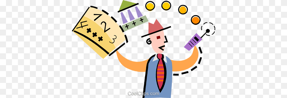 Businessman Calling For A Bank Loan Royalty Vector Clip Art, People, Person, Face, Head Free Png Download