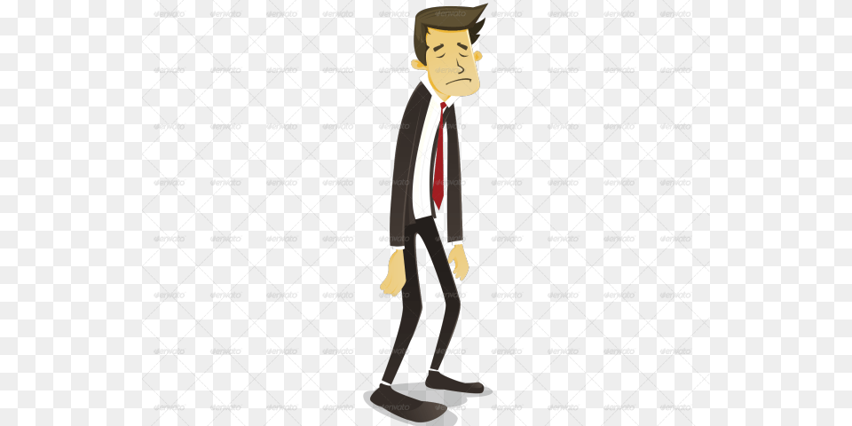 Businessman Clipart Sad Falling Sales, People, Person, Adult, Male Free Png