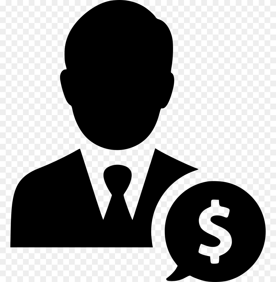 Businessman Earnings Salesman Dollar Income Svg Salesman Icon, Stencil, Adult, Male, Man Png