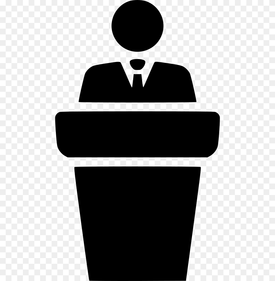 Businessman Icon, Crowd, Person, Stencil, Audience Free Png Download