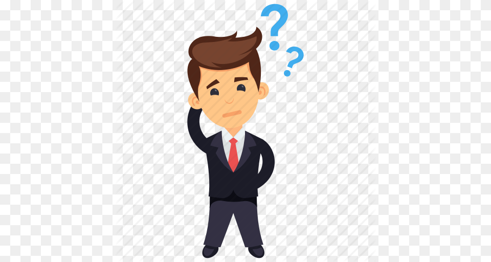 Businessman Scratching Head Confused Businessman Hard Decision, Formal Wear, Baby, Person, Clothing Png