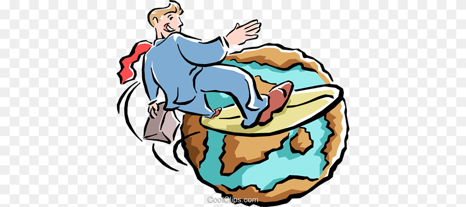 Businessman Surfing The World Wide Web Royalty Vector Clip, Water, Nature, Outdoors, Sea Waves Free Transparent Png