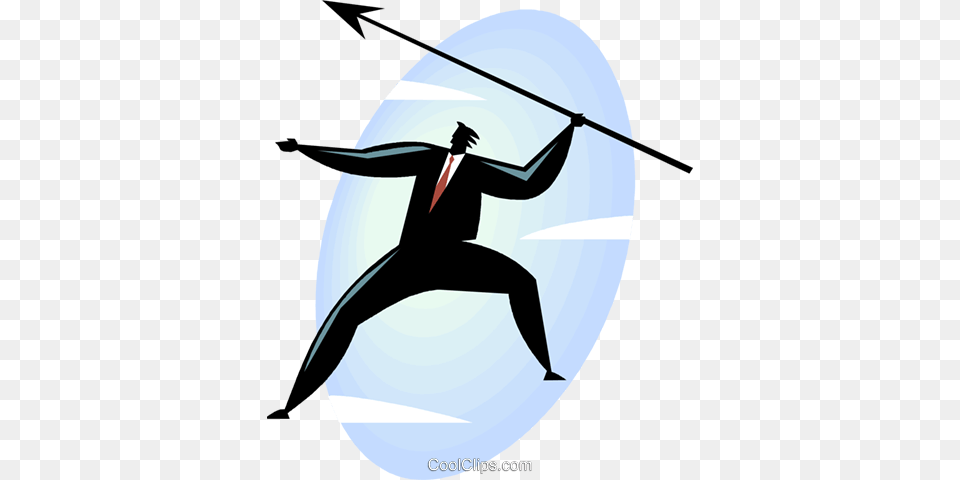 Businessman Throwing A Spear Royalty Vector Clip Art, Adult, Female, Person, Woman Free Png Download