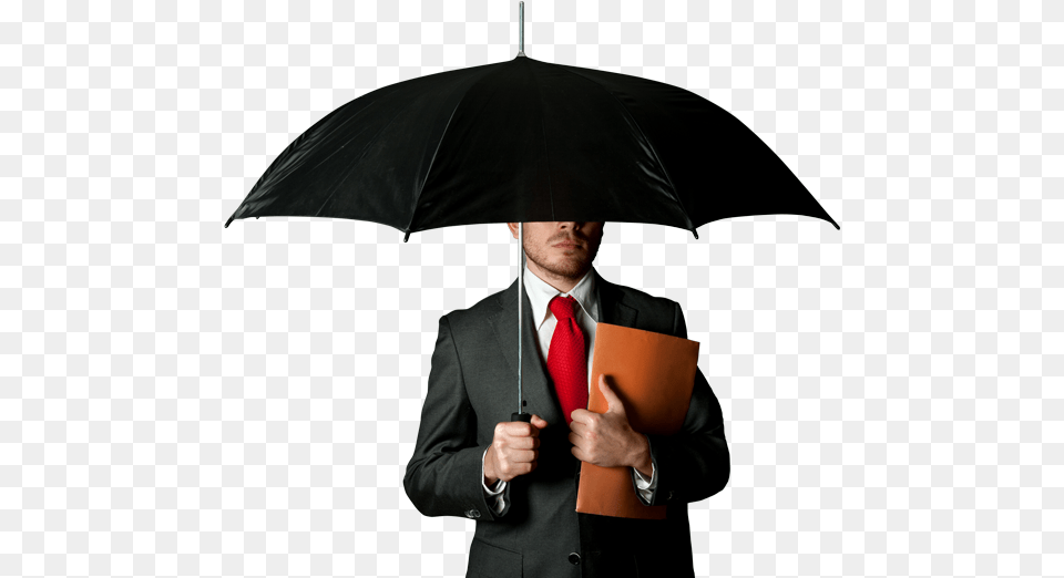 Businessman Umbrella Man With Umbrella, Coat, Clothing, Finger, Person Free Png Download