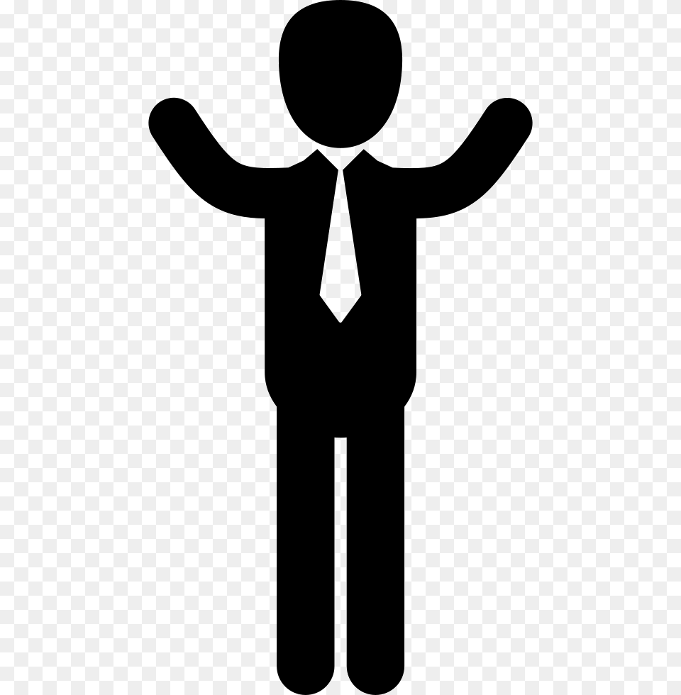 Businessman With Outstretched Arms Comments Portable Network Graphics, Accessories, Clothing, Formal Wear, Suit Free Transparent Png