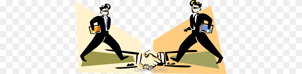 Businessmen Shaking Hands Royalty Free Vector Clip Art, Adult, Male, Man, Person Png Image