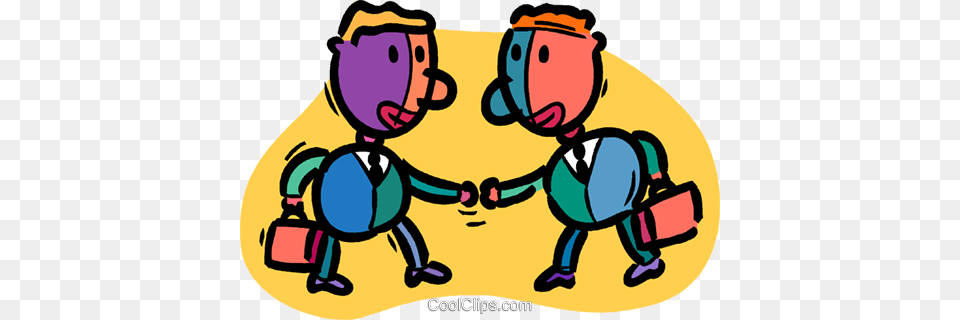 Businessmen Shaking Hands Royalty Vector Clip Art, Bag, Baby, Person Png