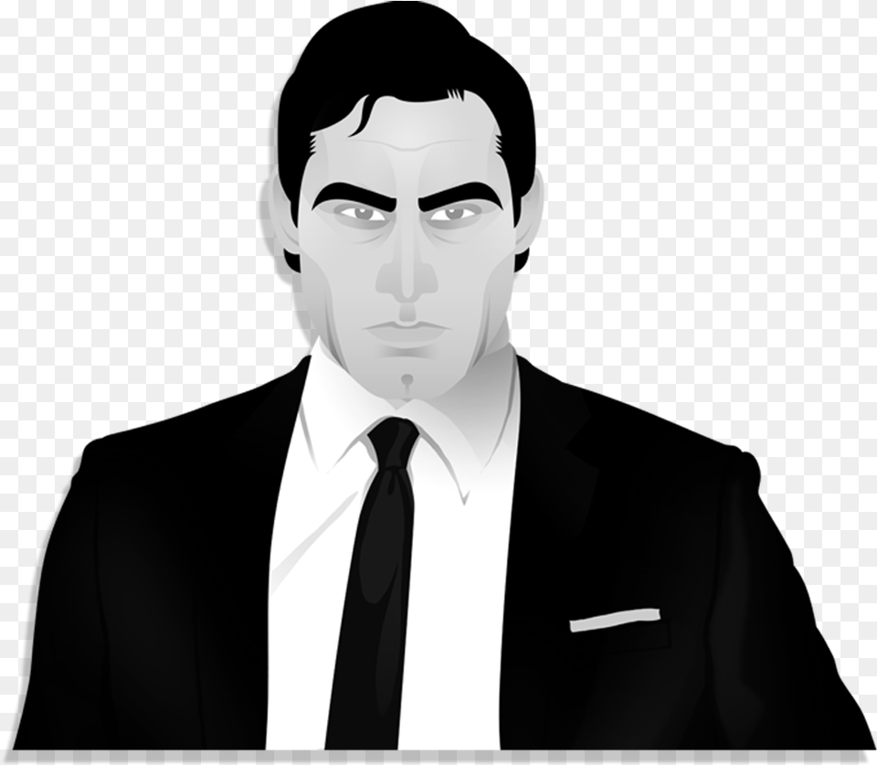 Businessperson, Accessories, Stencil, Shirt, Tie Png Image