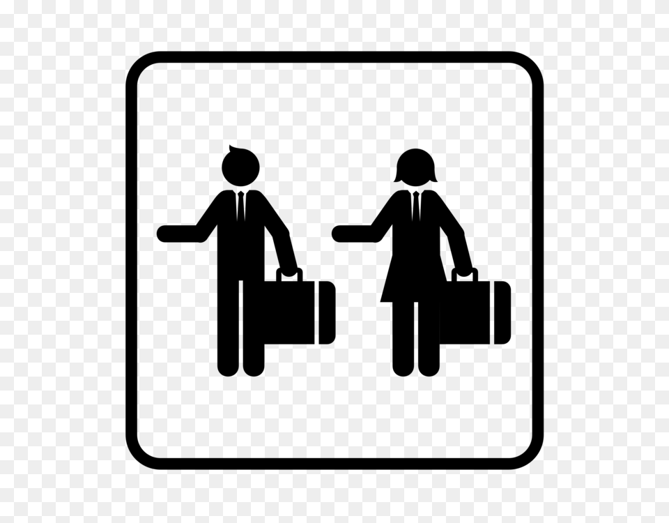 Businessperson Computer Icons Business Tourism Consultant Gray Free Transparent Png