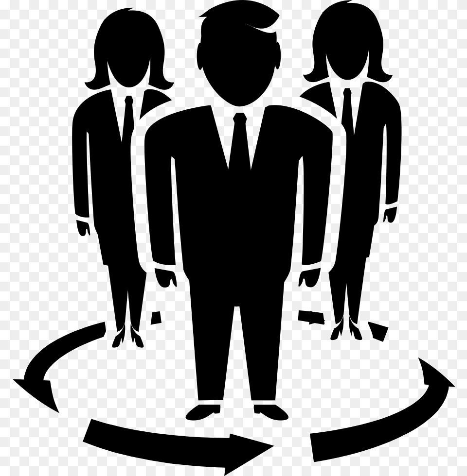 Businessperson Vector About Us Icon, Stencil, Silhouette, Adult, Male Png