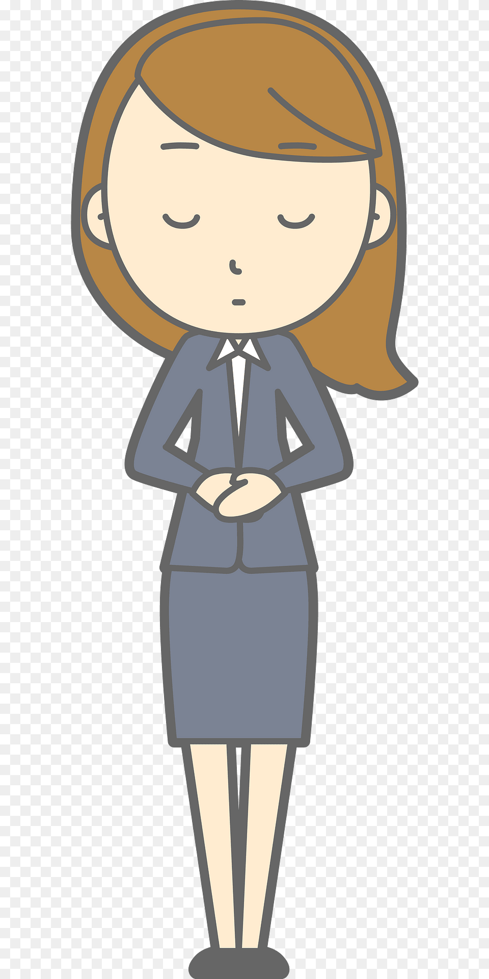 Businesswoman Bow Clipart, Book, Publication, Person, Comics Free Transparent Png