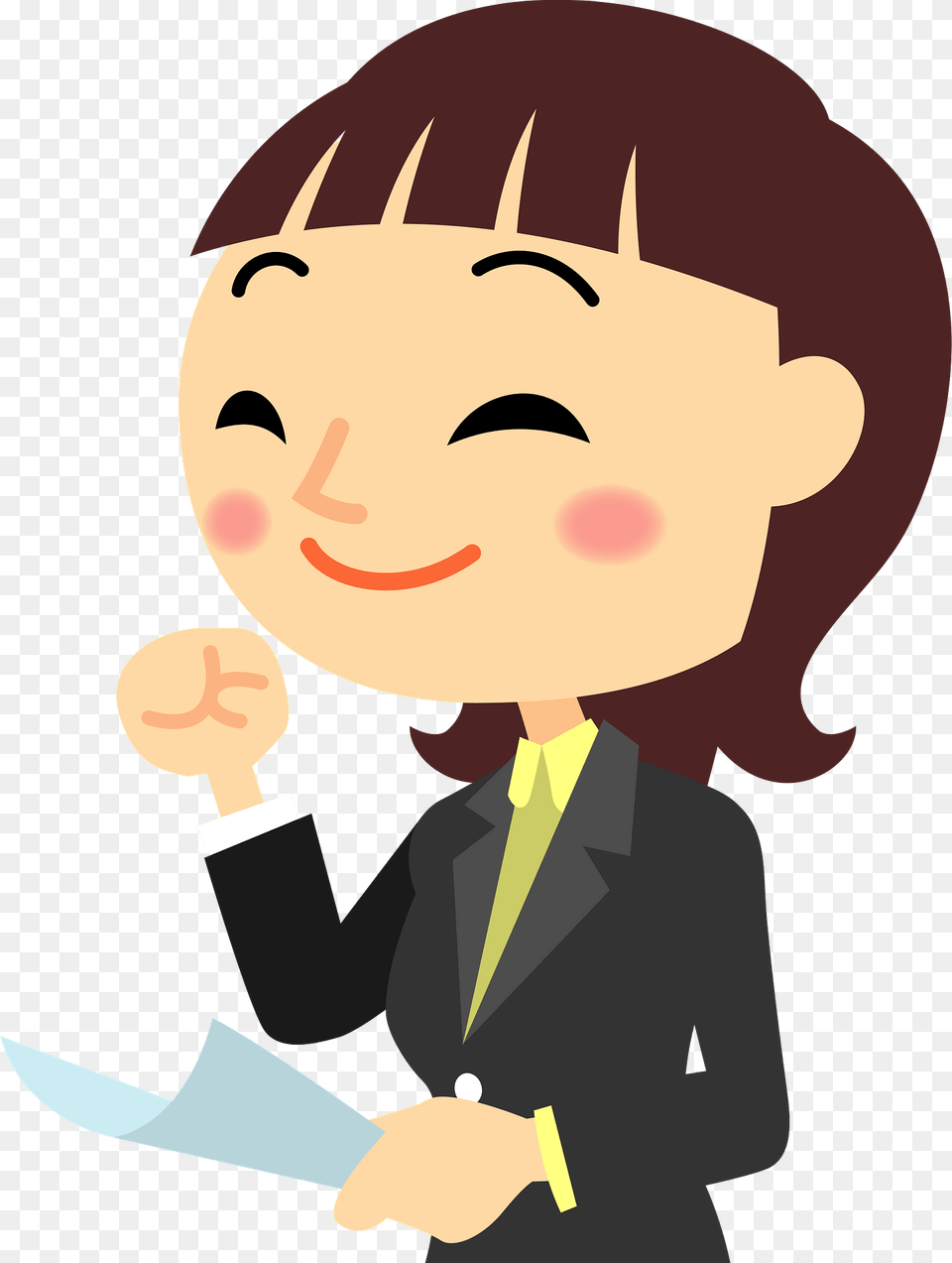 Businesswoman Clipart, Baby, Person, Face, Head Png Image