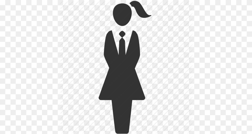 Businesswoman Female Girl Lady Waitress Woman Working Women Icon, Clothing, Coat, Accessories, Tie Png