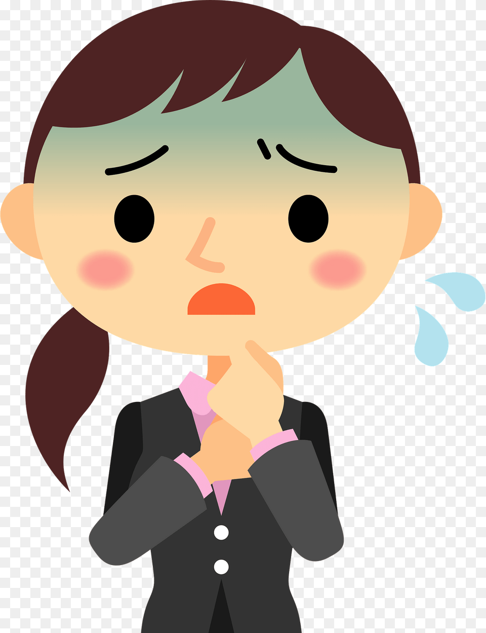 Businesswoman Is Troubled Clipart, Photography, Baby, Person, Formal Wear Png Image