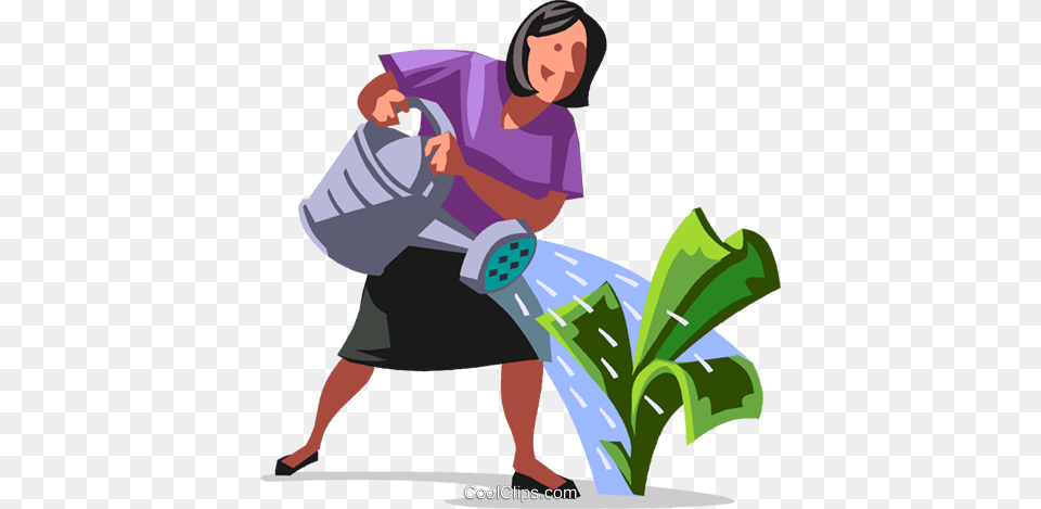 Businesswoman Watching Her Cash Grow Royalty Vector Clip Art, Baby, Person, Cleaning, Face Png Image