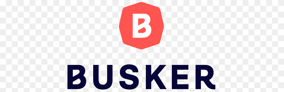 Busker Logo, Symbol, Sign, First Aid, Text Png Image