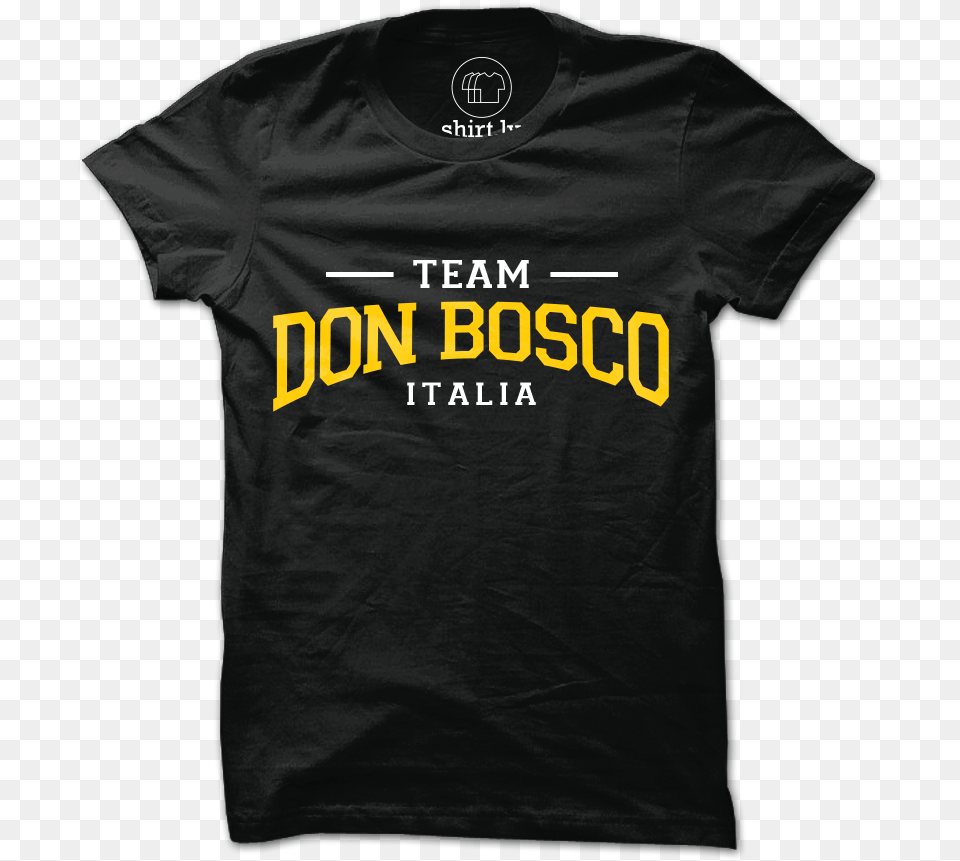 Busko Nation Shirt Team Don Bosco Black Mockup, Clothing, T-shirt Free Png Download