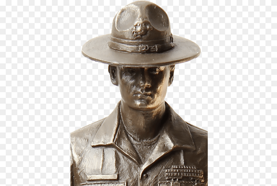 Bust, Hat, Bronze, Clothing, Person Free Transparent Png