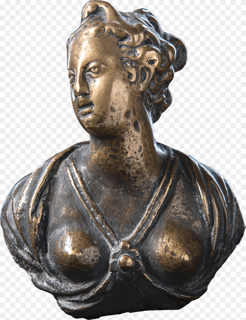 Bust, Bronze, Adult, Art, Figurine Png Image