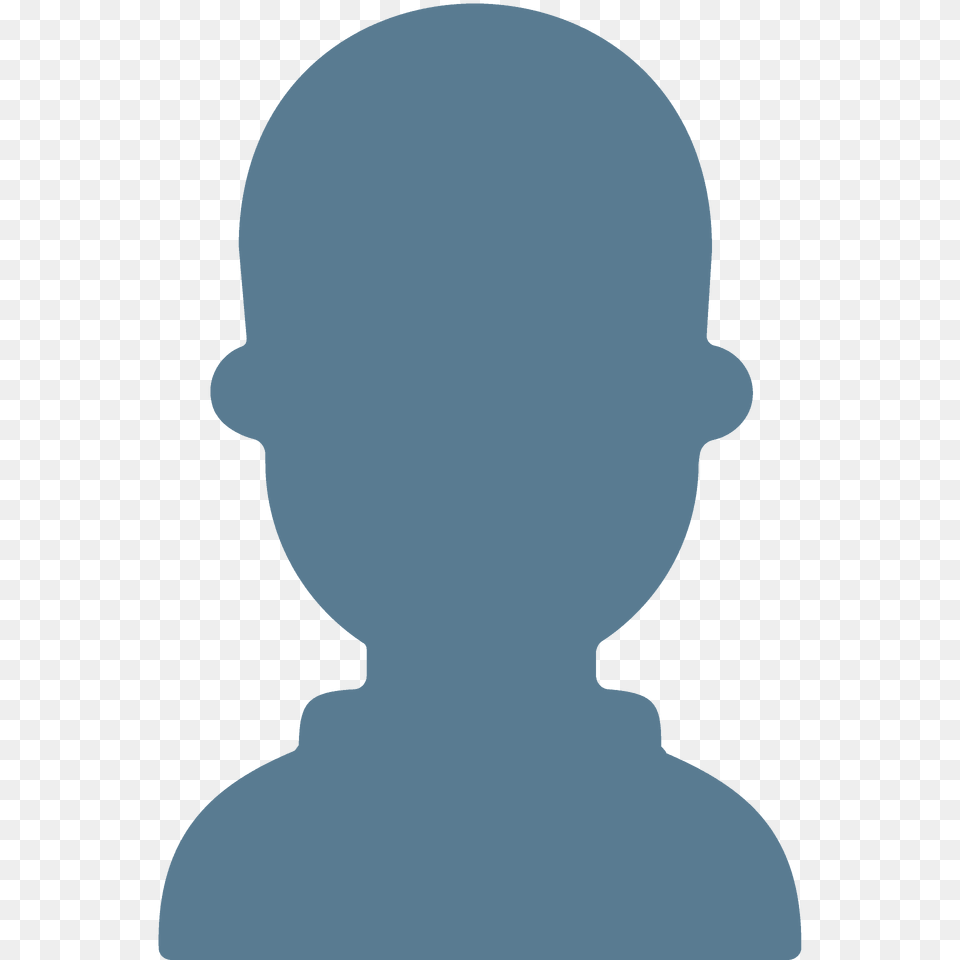 Bust In Silhouette Emoji Clipart, Person Free Transparent Png