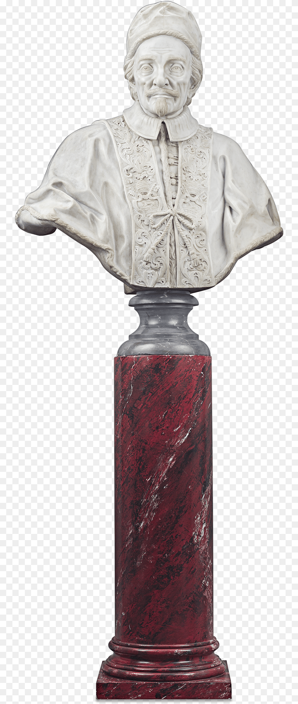 Bust Of Pope Innocent Xi Odescalchi By Domenico Guidi Carving, Person, Art, Face, Head Free Png Download