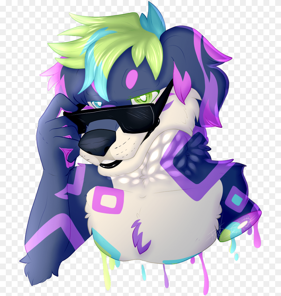 Bust Of This Awesome Vaporwave Style Character I Just Cartoon, Art, Book, Comics, Graphics Free Png