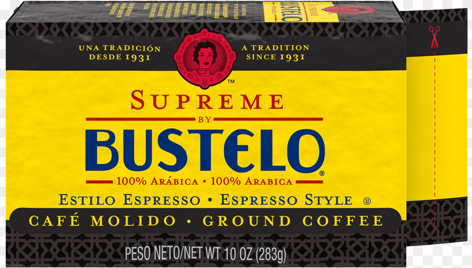 Bustelo Supreme Espresso, Advertisement, Poster, Person, Face Free Transparent Png