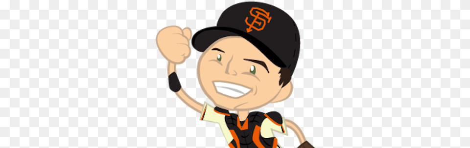 Buster Posey Projects Photos Videos Logos Illustrations Happy, Baseball Cap, Cap, Clothing, Hat Free Png