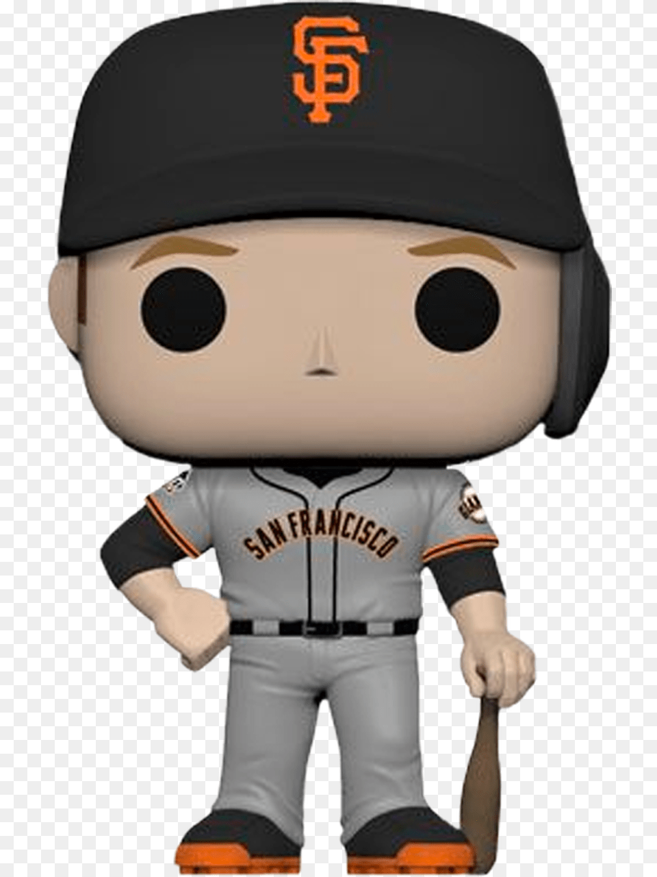 Buster Posey San Francisco Giants Pop Vinyl Figure Cubs Funko Pop, Baby, Person, Face, Head Free Png