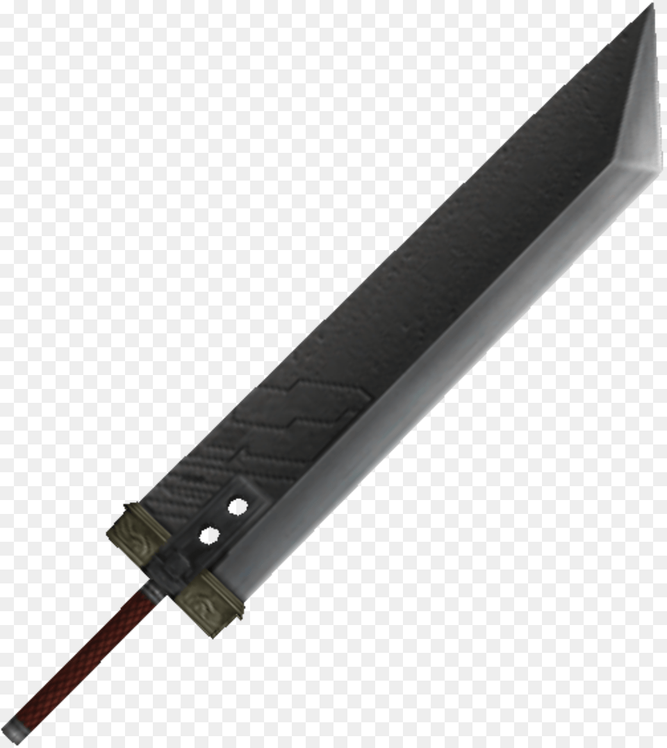 Buster Sword Clouds Sword, Weapon, Blade, Dagger, Knife Png Image