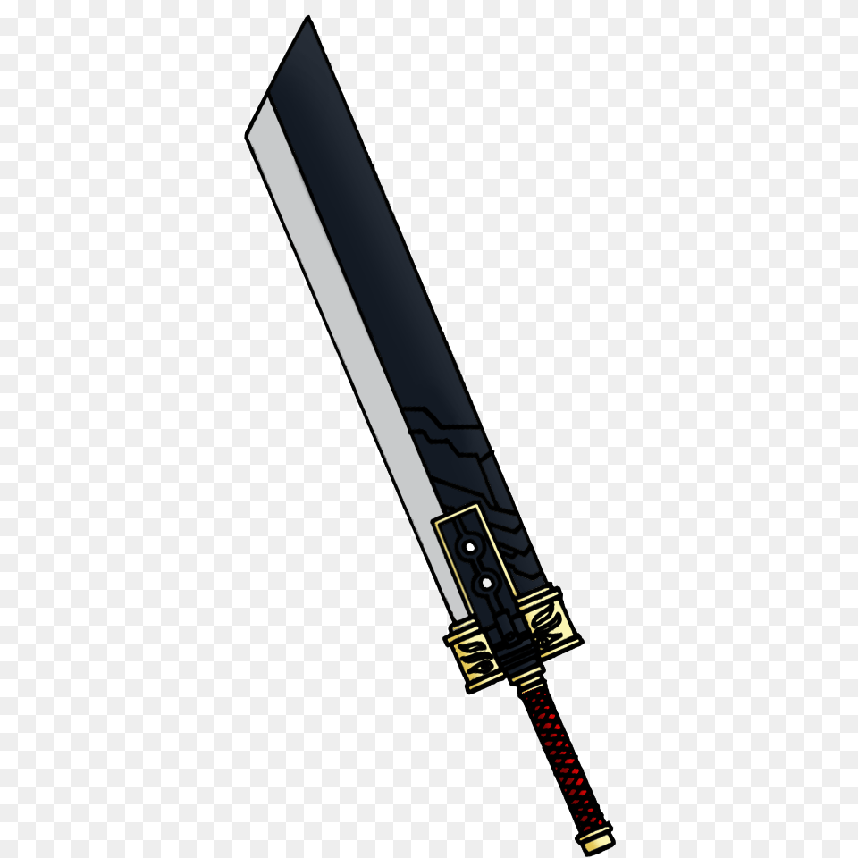 Buster Sword Buster Sword Drawing, Weapon Free Transparent Png