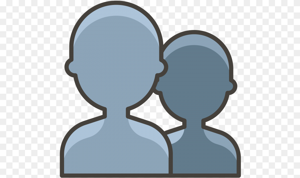 Busts In Silhouette Emoji, Head, Person, Alien, Body Part Png