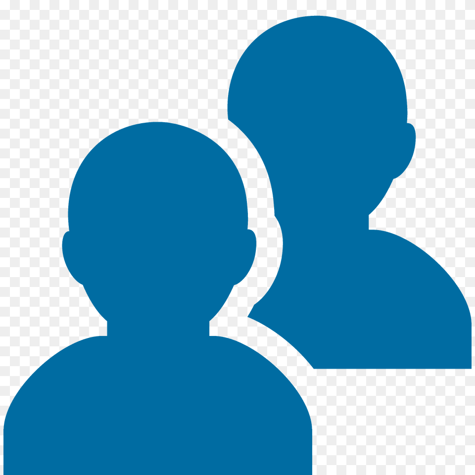 Busts In Silhouette Emoji Clipart, Crowd, Person, People, Animal Free Transparent Png