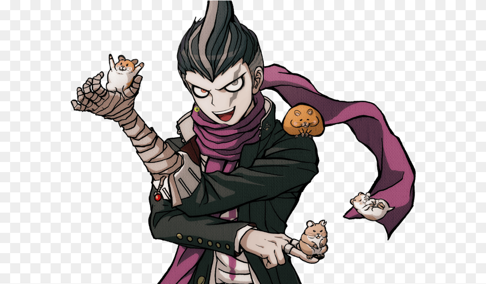 Bustup 03 17 Zpsnxpca0qb Danganronpa Gundham Sprites, Publication, Book, Comics, Adult Free Png Download