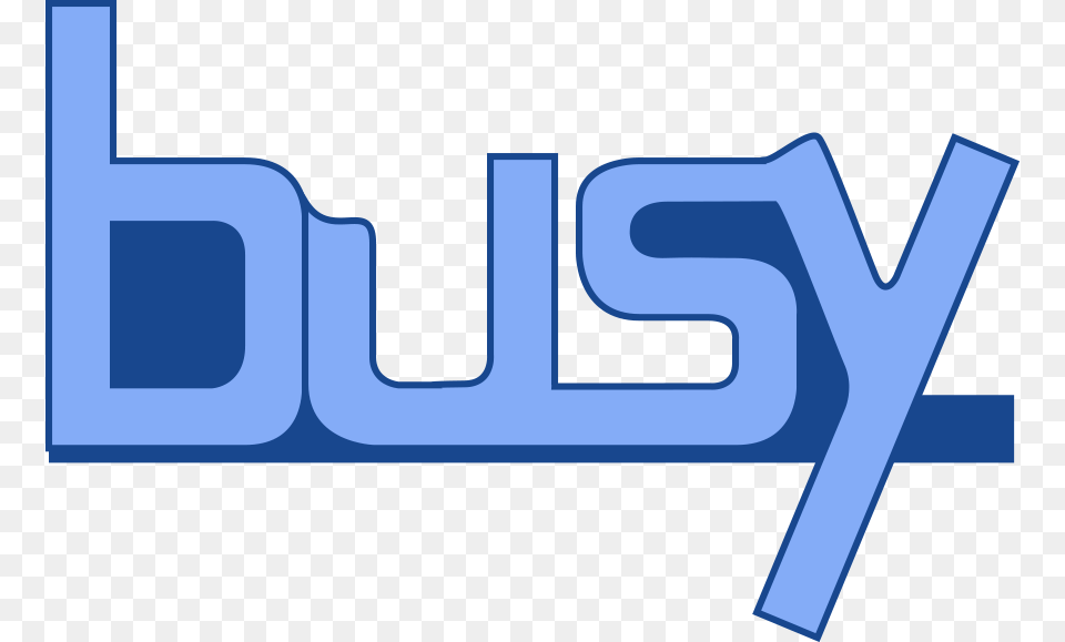 Busy, Logo, Light, Text Free Transparent Png